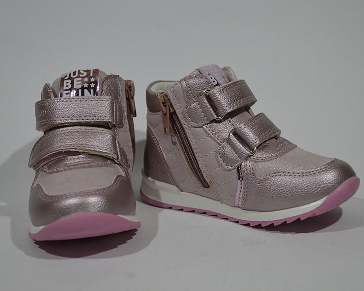 Фото 7. Демисезонные ботинки для девочек Солнце арт.X16-28 pink с 21-26 р