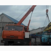 Продаем автокран КТА-25 Силач, 25 тонн, КАМАЗ 55111, 2006 г.в