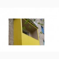 Профнастил для обшивки балкона, обшити профнастілом балкон ціна Київ