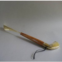 Английская старинная рожок-лопатка для обуви