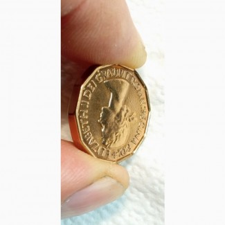 3 пенса. 1953г. Никелевая латунь. Королева Елизавета II. Великобритания