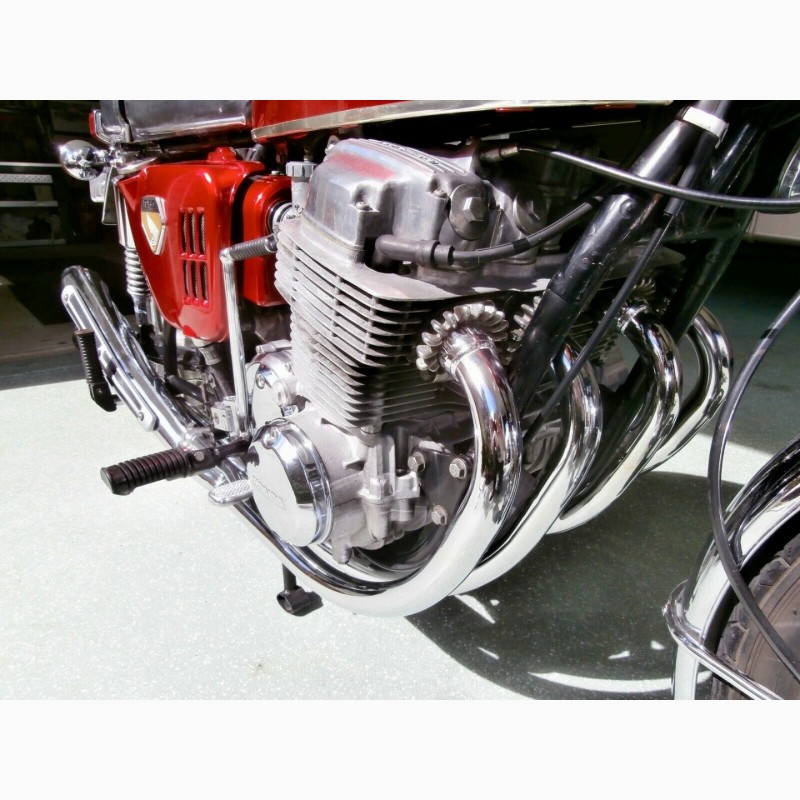 Фото 2. Спортивный мотоцикл honda cb750 1969 года