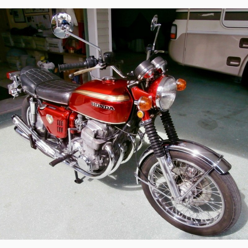 Фото 5. Спортивный мотоцикл honda cb750 1969 года