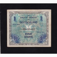 1 марка 1944г. - 78453022 оккупация Германии