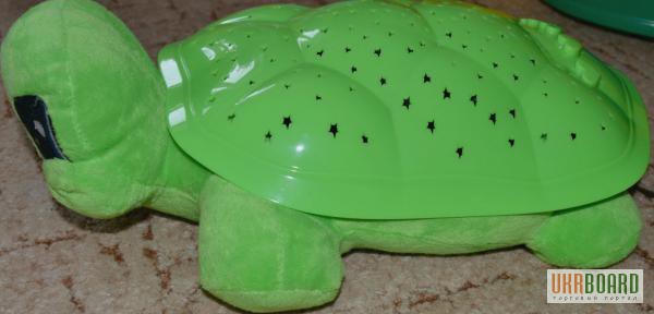 Фото 2. Ночник звездного неба Черепаха с колыбельной и USB-шнуром