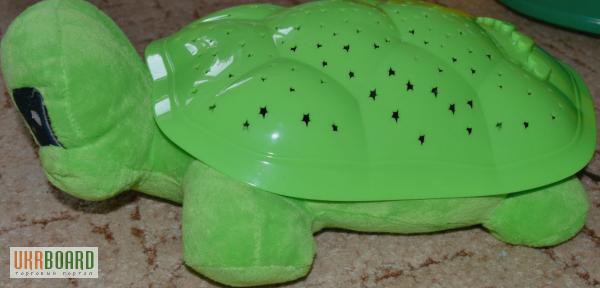 Фото 4. Ночник звездного неба Черепаха с колыбельной и USB-шнуром