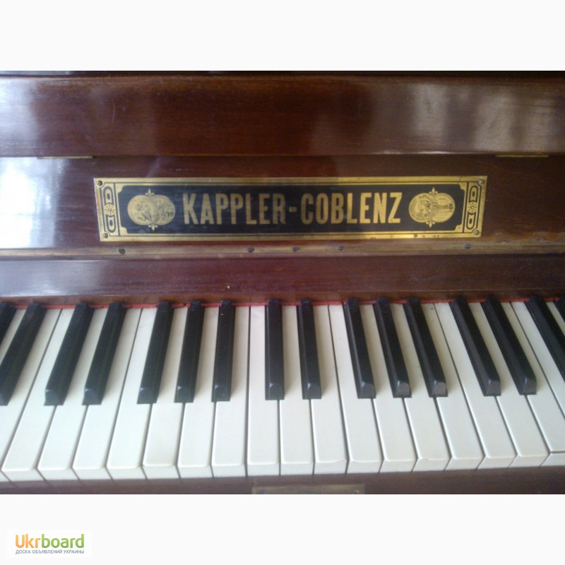 Продам пианино cappler-coblenz