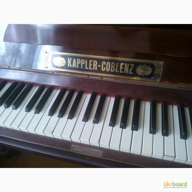 Фото 2. Продам пианино cappler-coblenz