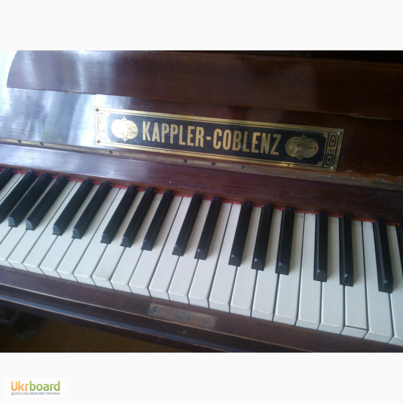 Фото 3. Продам пианино cappler-coblenz