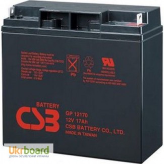 Аккумулятор CSB 12V/В 17Ah/Ач (RBC) до упса (UPS), эхолота, сигнализации