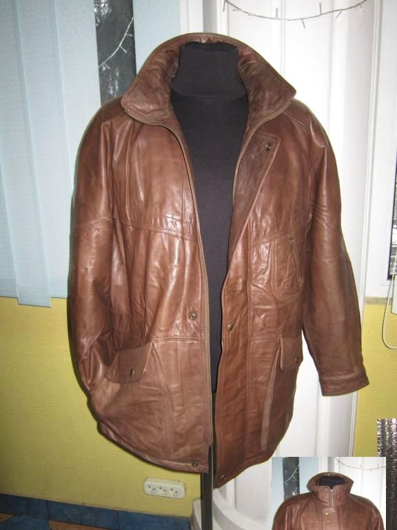 Фото 2. Оригинальная утеплённая мужская куртка ECHTES LEDER. 100% кожа. Лот 49