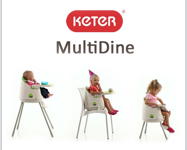 Фото 19. Детский стульчик для кормления KETER Multi Dine