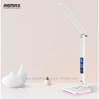 Настольная лампа трансформер Remax RL-E270 + будильник + подсветка 8 цветов