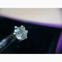 Кольцо с бриллиантом 0.48 карата