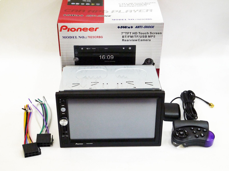 Фото 8. Автомагнитола Pioneer 7042 CRBG 2din, 7Экран + AV-in + пульт на руль + GPS навигация