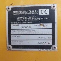 Гусеничный экскаватор Sumitomo SH300-5 (2013 г)