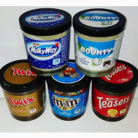 Шоколадная паста Milky Way, MM`s, Bounty, Twix, Teasers Вкуснейшие шоколадные пасты