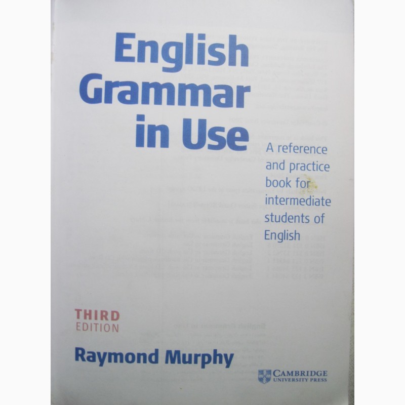 Фото 2. English Grammar in Use Cambridge 2004 Murphy Підручник англійської мови Видання Кембридж