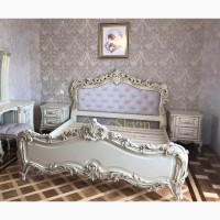 Дубове ліжко Еліана Бароко стиль на замовлення