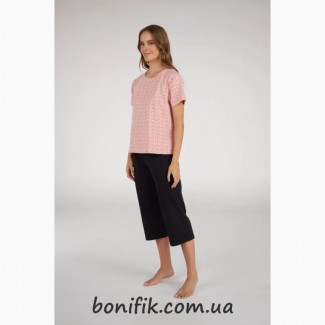 Женская пижама (футболка+бриджи) из коллекции Caramel (арт. LPK 2990/04/01)