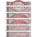 Еврозаборы євроогорожі забор плитка ступени памятники оградки бордюр колпаки