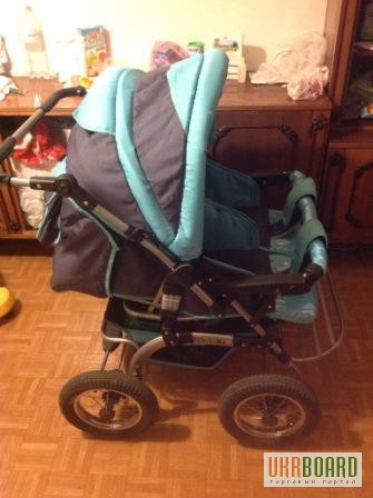 Фото 2. Продам двухместную детскую коляску.