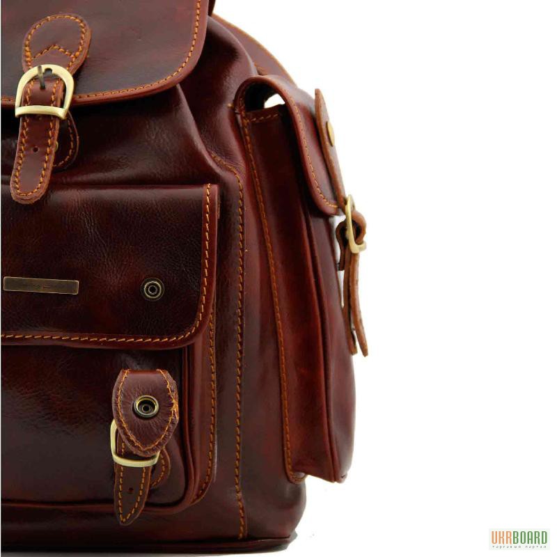 Фото 4. Продается большой модный кожаный рюкзак Pechino от Tuscany Leather (Италия)