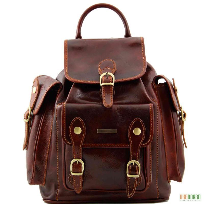 Фото 6. Продается большой модный кожаный рюкзак Pechino от Tuscany Leather (Италия)