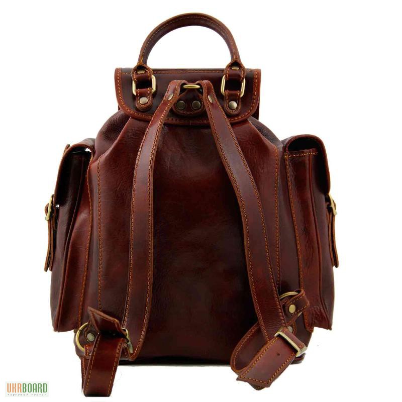 Фото 7. Продается большой модный кожаный рюкзак Pechino от Tuscany Leather (Италия)