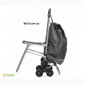 Украина.Сумка тележка со стулом (6 колес) The cart bag co chair (6 wheels)