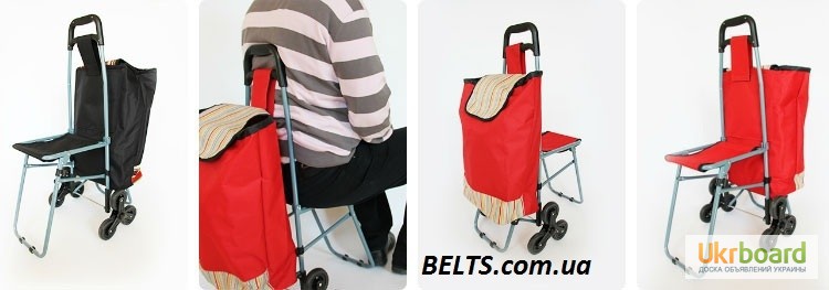 Фото 3. Украина.Сумка тележка со стулом (6 колес) The cart bag co chair (6 wheels)
