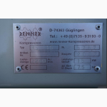 Винтовой компрессор БУ RENNER RS 15 Германия 15квт, 2300л/мин, блок Rotorcomp