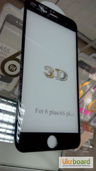 Фото 3. 3D Защитное стекло iPhone 6 6+ Samsung S6 Edge+ Подбор