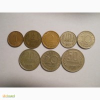 Монеты Болгарии (8 штук)