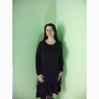 Сукні демісезонні з довгими рукавами(48, 50, 52 розміри)/платья фиолетовые и бирюзовые