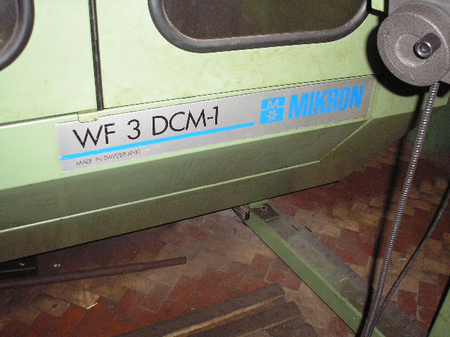 Фото 3. Универсально-фрезерный Mikron WF3 DCM1 1990