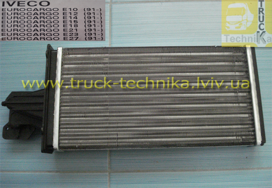 Радиатор печки салона Iveco Eurocargo 175x295x42mm теплообменник