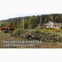 Расчистка территории под строительство