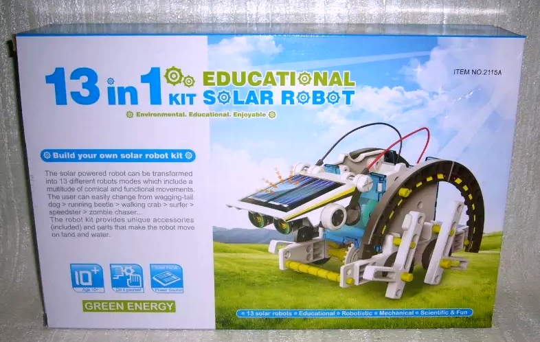 В НАЛИЧИИ !!! Отправка сразу!!! Конструктор Educational Solar Robot Kit 13 в 1