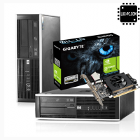 Игровой системный блок HP Compaq 8200 ELITE sff на i5 - 2400 и GeForce GT 710
