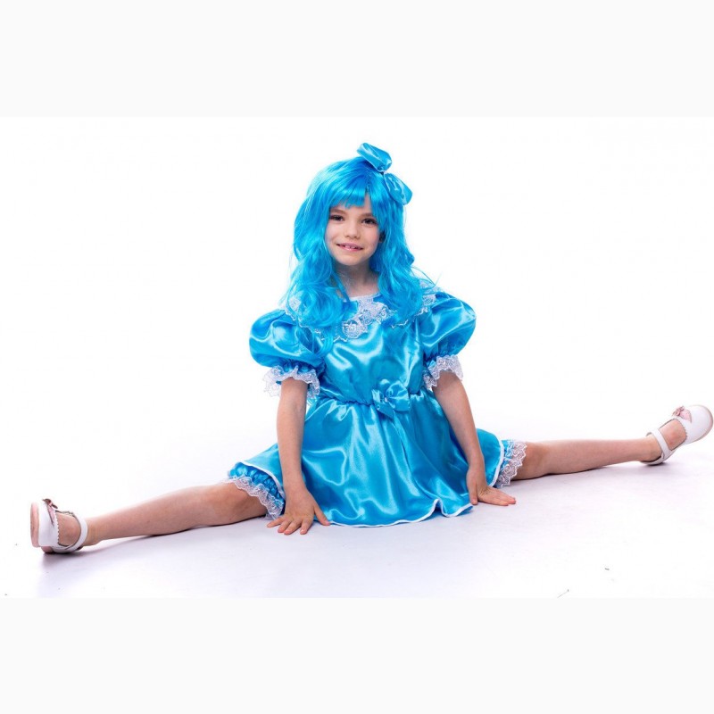 Фото 4. Детский карнавальный костюм Мальвины с париком, возраст 3-8 лет