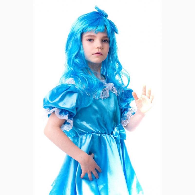Фото 5. Детский карнавальный костюм Мальвины с париком, возраст 3-8 лет
