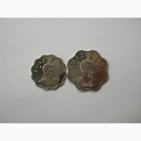 Монеты Свазиленда (2 штуки)