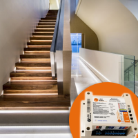 Автоматична LED підсвітка сходів