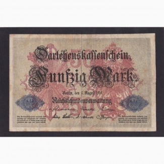 50 марок 1914г. T 2018969. Германия