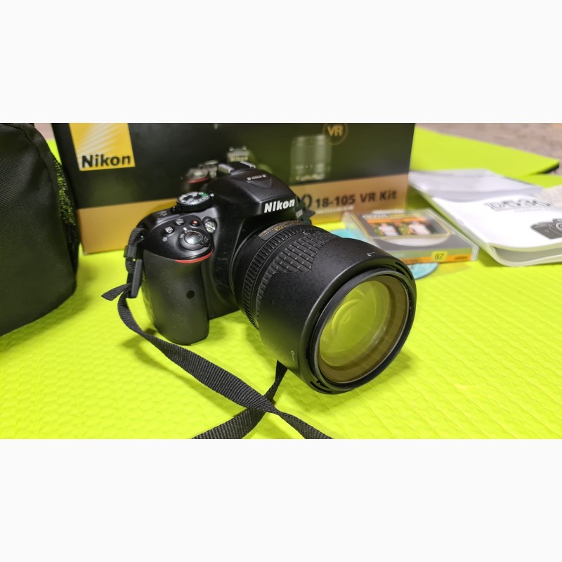 Фото 7. Продам Фотоаппарат Nikon D5300 18-105 VR kit б/у, отличное состояние, полная комплектация