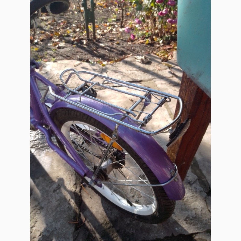 Фото 5. Продам б/у велосипед детский фиолетовый