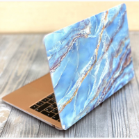 Чохол з малюнком Чехол мраморный Blue Mramor для Mac Retina 13 A1425 macBook A1502 Мрамор
