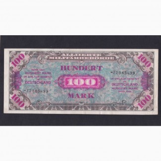 100 марок 1944г. - 73865499 оккупация Германии