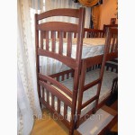 Детская кровать деревянная двухъярусная (Карина)